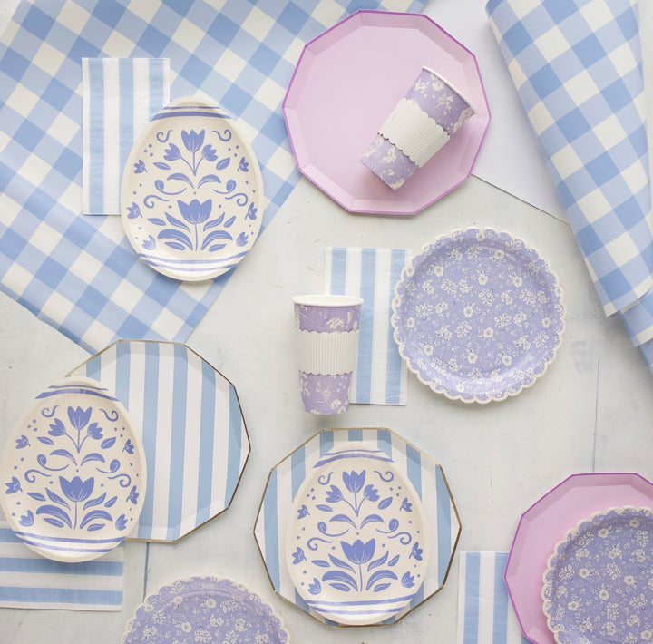 LE LILAC PREMIUM DINNER PLATES Bonjour Fete Bonjour Fete - Party Supplies