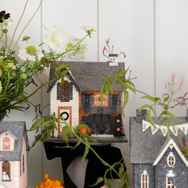 EASTSIDE ELIXIRS HAUNTED VILLAGE HOUSE My Mind’s Eye Halloween Home Decor EASTSIDE ELIXIRS HAUNTED VILLAGE HOUSE Bonjour Fete - Party Supplies