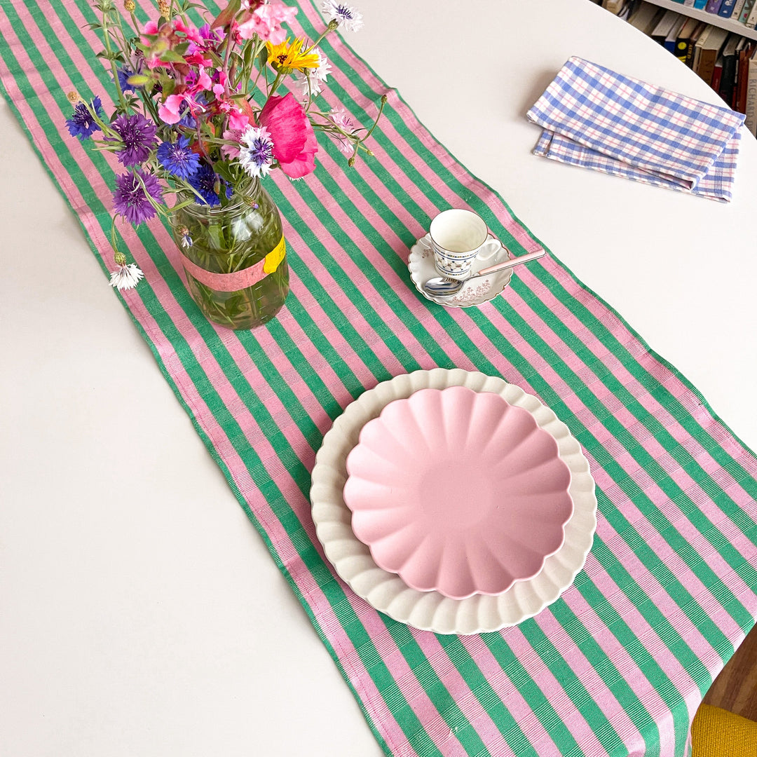 Flora Stripe Runner Archive New York Kitchen Flora Stripe Runner Bonjour Fete - Party Supplies