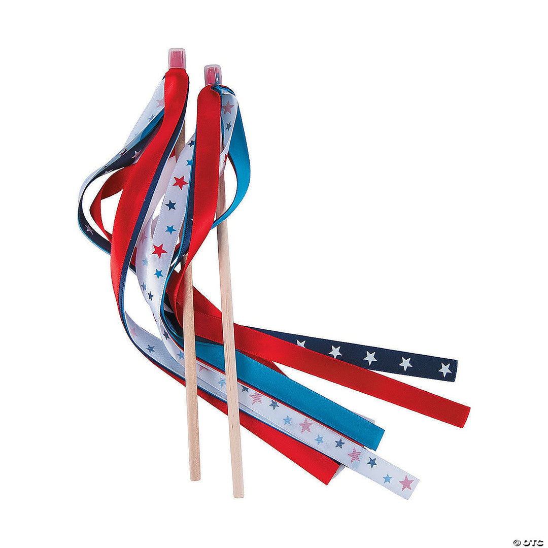 4TH OF JULY PARADE WAND Fun Express 4th of July 4TH OF JULY PARADE WAND Bonjour Fete - Party Supplies