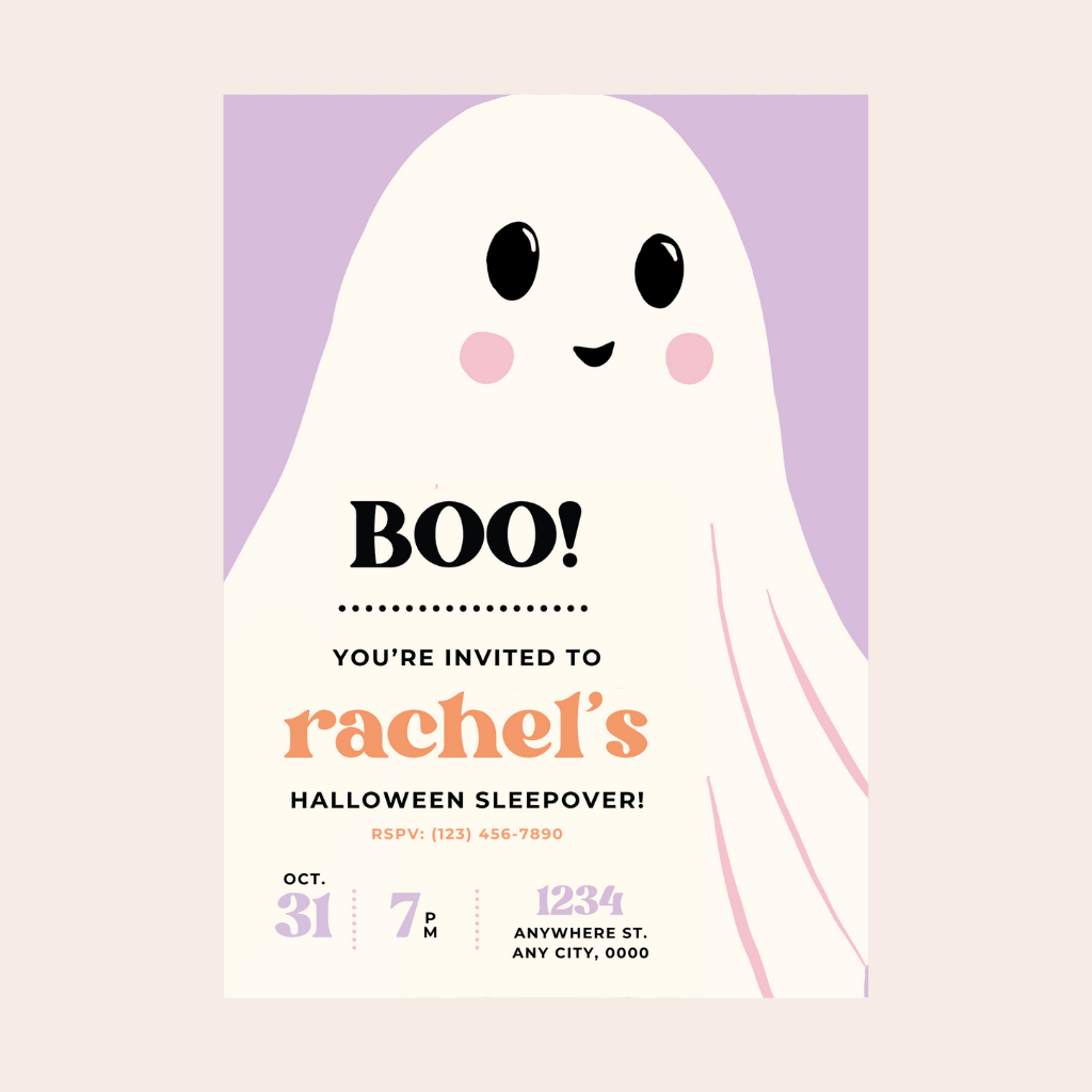 FRILLS AND THRILLS GHOST PARTY DIGITAL PARTY INVITATION DOWNLOAD Bonjour Fête FRILLS AND THRILLS GHOST PARTY DIGITAL PARTY INVITATION DOWNLOAD Bonjour Fete - Party Supplies