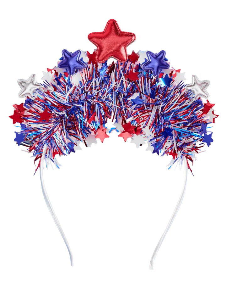 Stars & Stripes Headband - fringe + stars xo, Fetti xo, Fetti Collective Stars & Stripes Headband - fringe + stars Bonjour Fete - Party Supplies