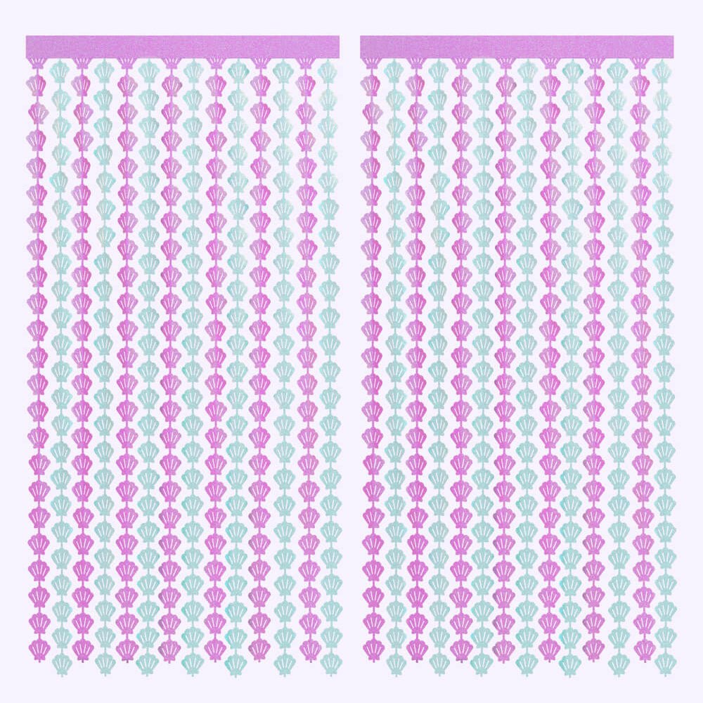 Mermazing Curtain - iridescent foil curtain xo, Fetti foil curtain Mermazing Curtain - iridescent foil curtain Bonjour Fete - Party Supplies