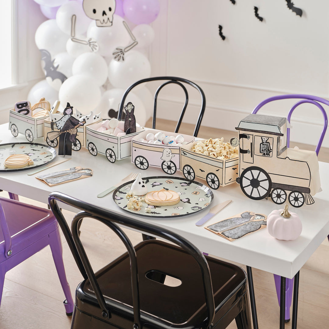 GHOST TRAIN TREAT STAND Ginger Ray UK Bonjour Fete - Party Supplies