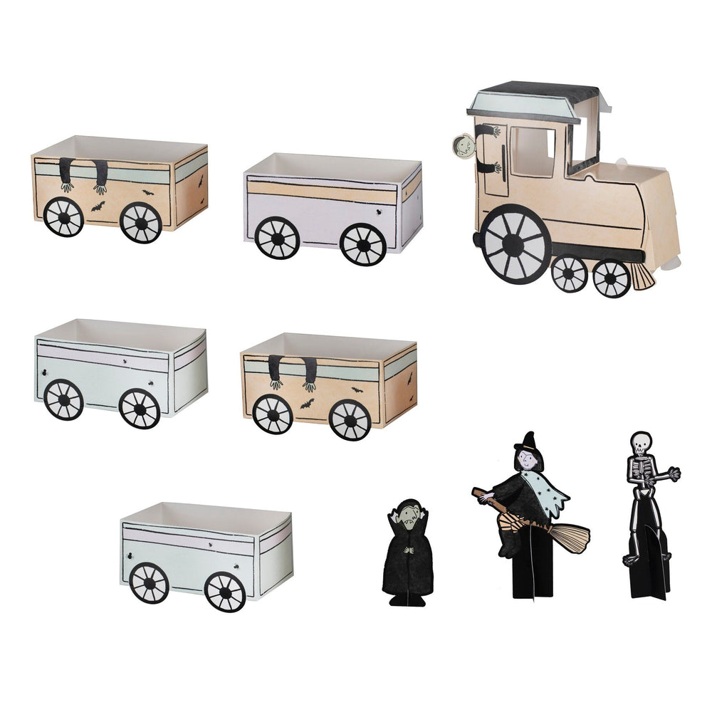 GHOST TRAIN TREAT STAND Ginger Ray UK Bonjour Fete - Party Supplies