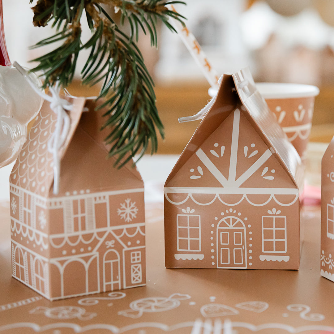 GINGERBREAD ADVENT BOXES My Mind’s Eye 0 Faire Bonjour Fete - Party Supplies