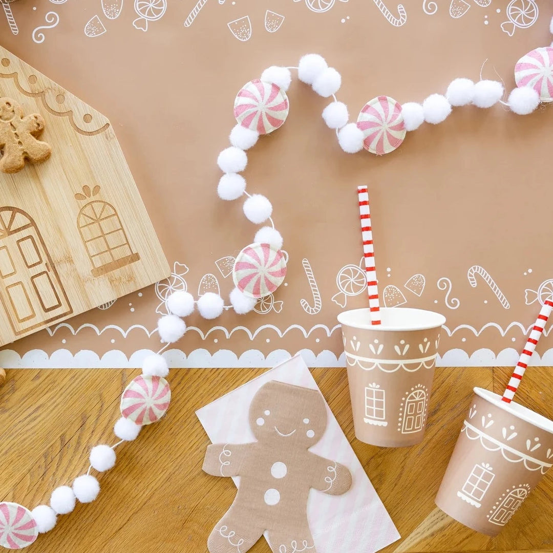  Gingerbread House Party Cups With Handle Bonjour Fete Party Supplies Christmas Holiday Party Supplies