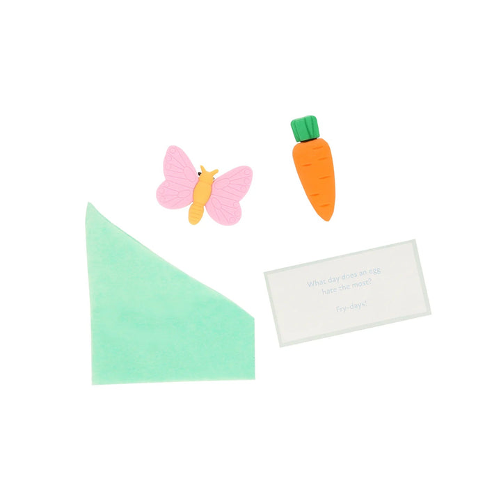 Gingham Bow Bunny Crackers Bonjour Fete Party Supplies Easter Gifts & Basket Fillers