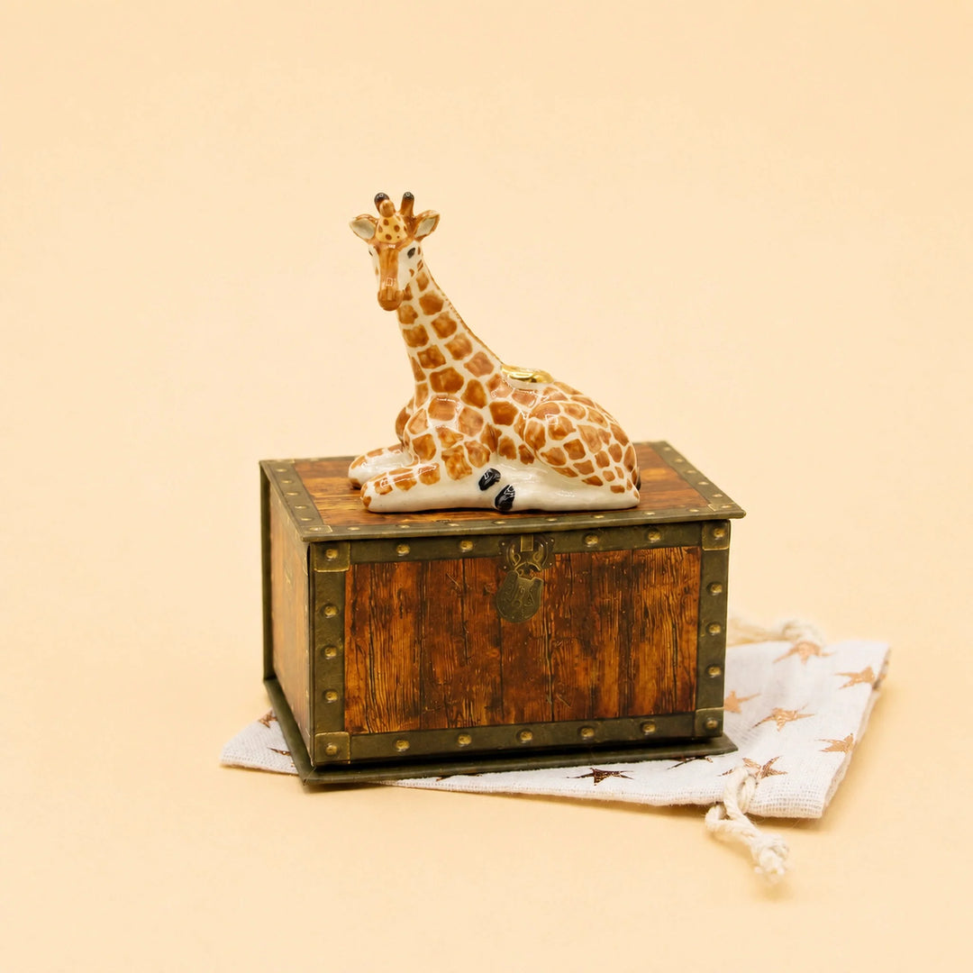Giraffe Cake Topper | Porcelain Party Animal | Candle Holder