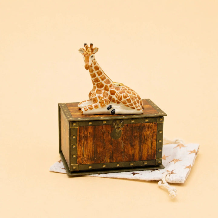 Giraffe Cake Topper | Porcelain Party Animal | Candle Holder