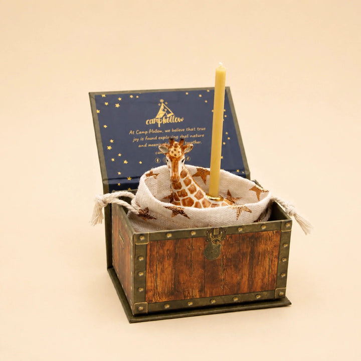 Giraffe Cake Topper | Porcelain Party Animal | Candle Holder