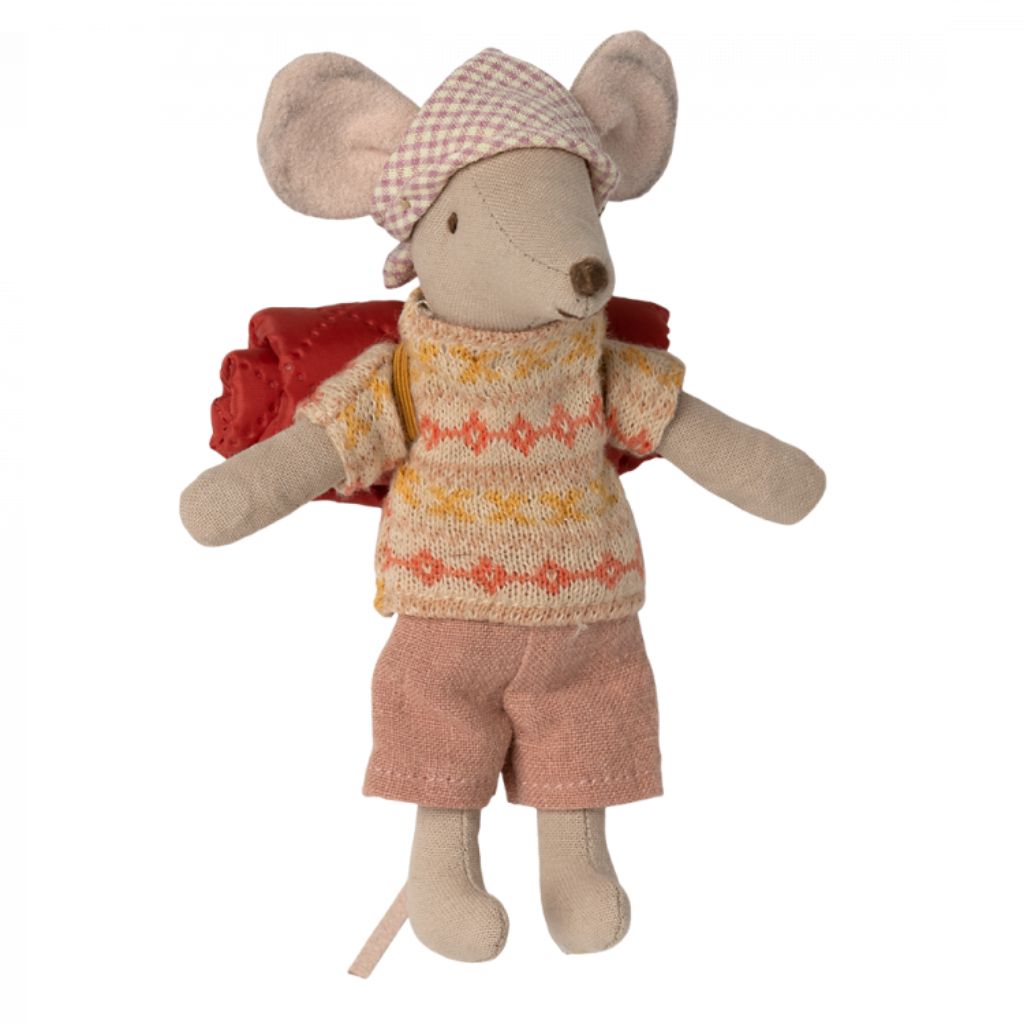 GIRL HIKER MOUSE Maileg USA Mice Bonjour Fete - Party Supplies