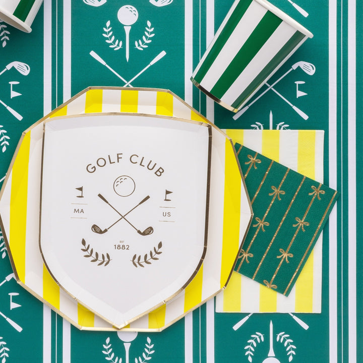 EMERALD GREEN SIGNATURE BOW SMALL NAPKINS Bonjour Fete Napkins EMERALD GREEN SIGNATURE BOW SMALL NAPKINS Bonjour Fete - Party Supplies