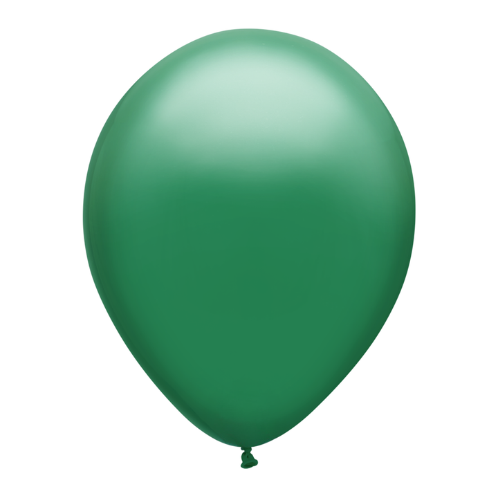 GREEN LATEX BALLOON Qualatex Balloons Bonjour Fete - Party Supplies