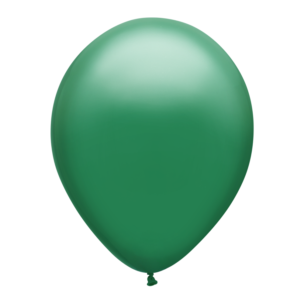GREEN LATEX BALLOON Qualatex Balloons Standard - 11" Bonjour Fete - Party Supplies