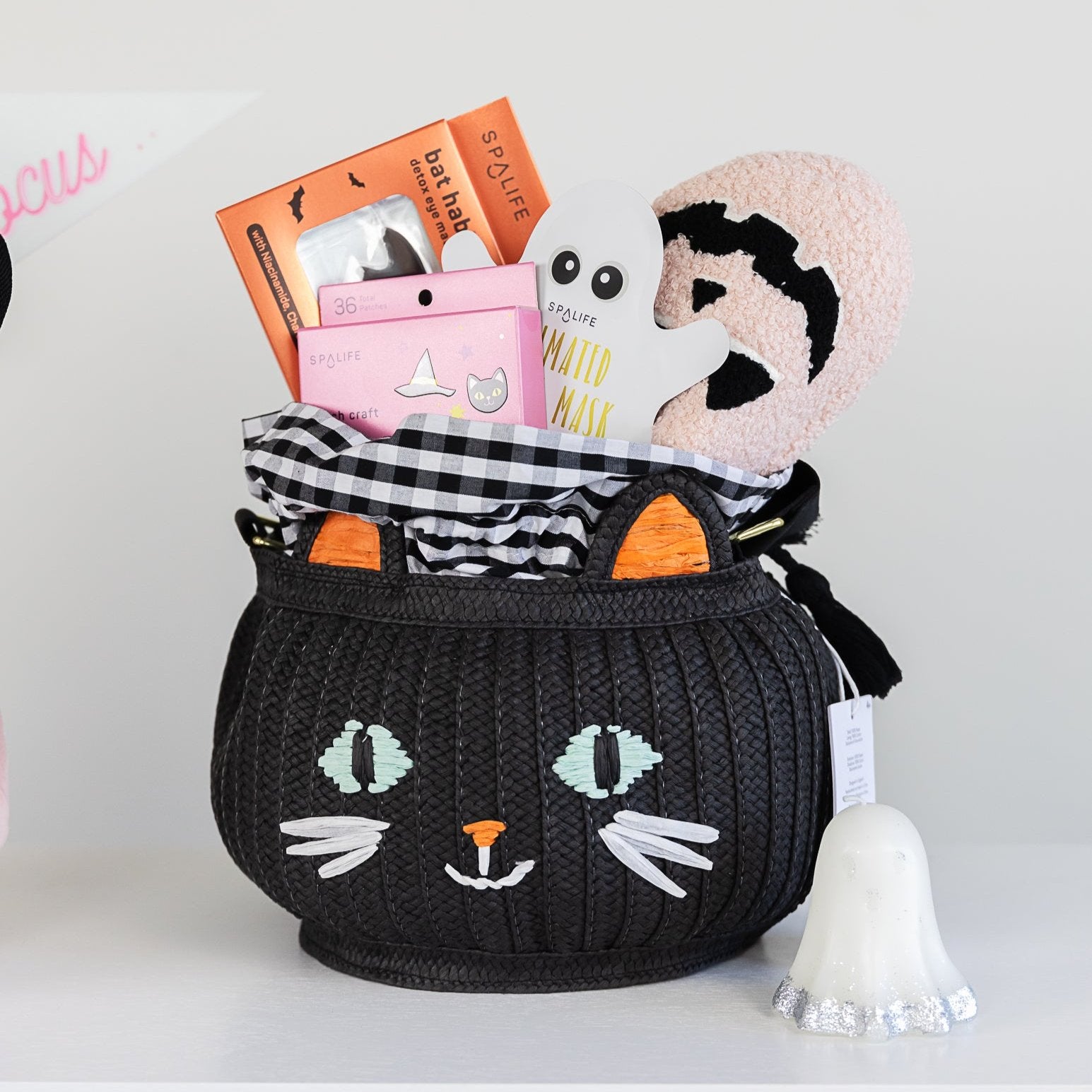 BLACK CAT BASKET BAG – Bonjour Fête