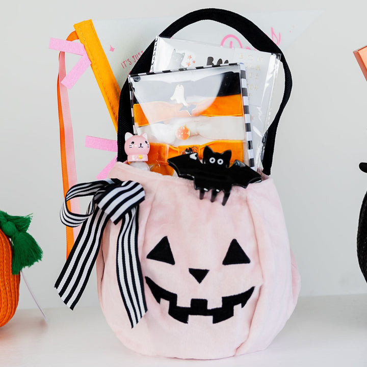 HALLOWEEN VELVET BOW HAIR CLIPS Meri Meri Halloween Costumes Bonjour Fete - Party Supplies