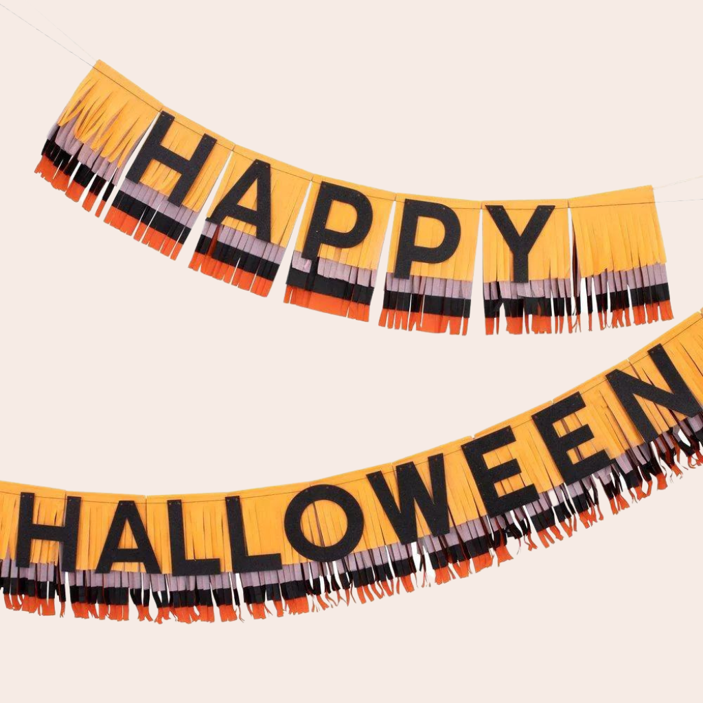 Halloween party decor Halloween party decorations Happy Halloween banner