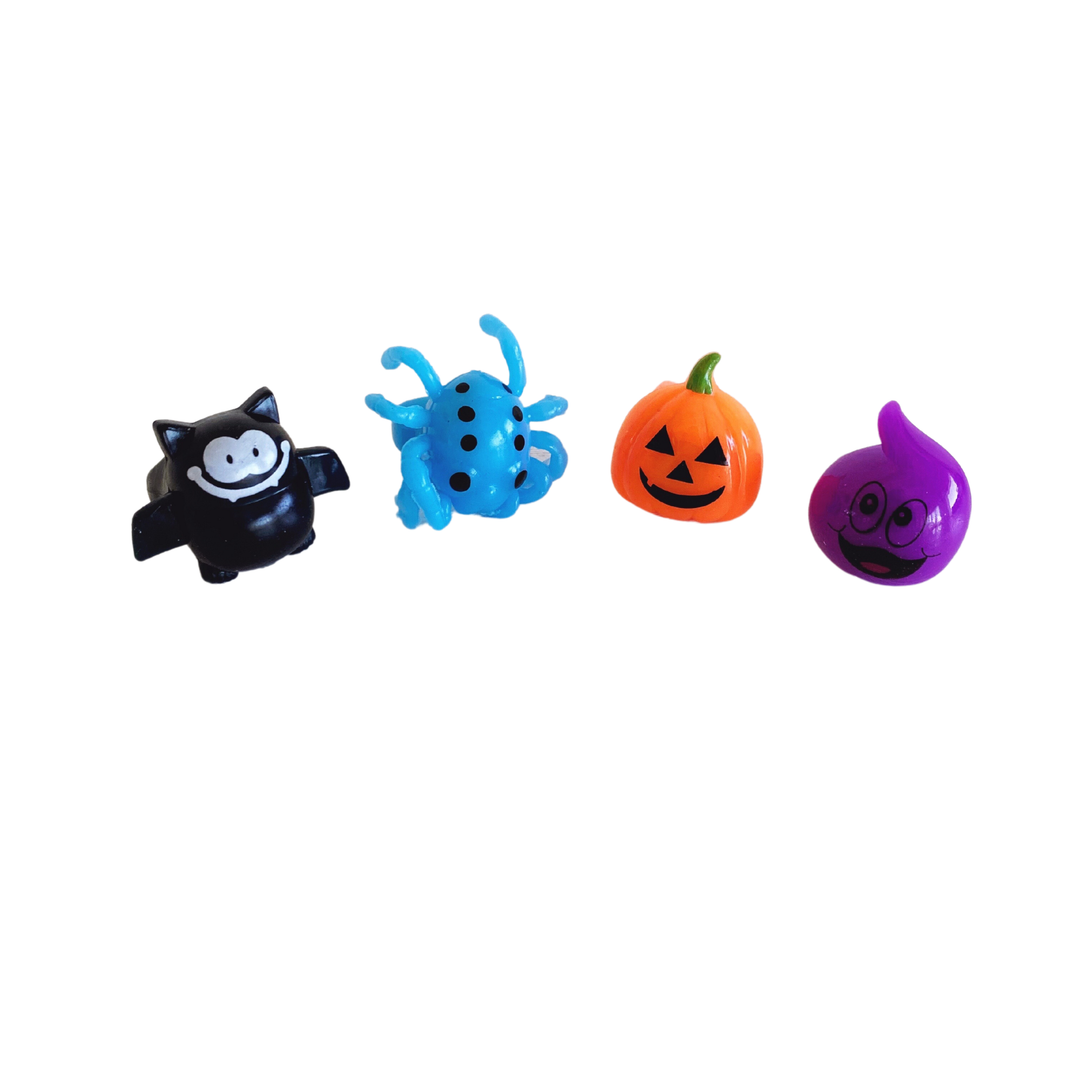 LIGHT UP HALLOWEEN SQUEEZE RINGS Iscream Bonjour Fete - Party Supplies