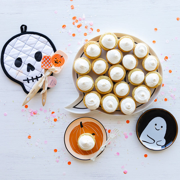 HALLOWEEN JACK-O-LANTERN AND SKULL SPATULAS Danica USA Halloween Party Favors & Boo Baskets Bonjour Fete - Party Supplies