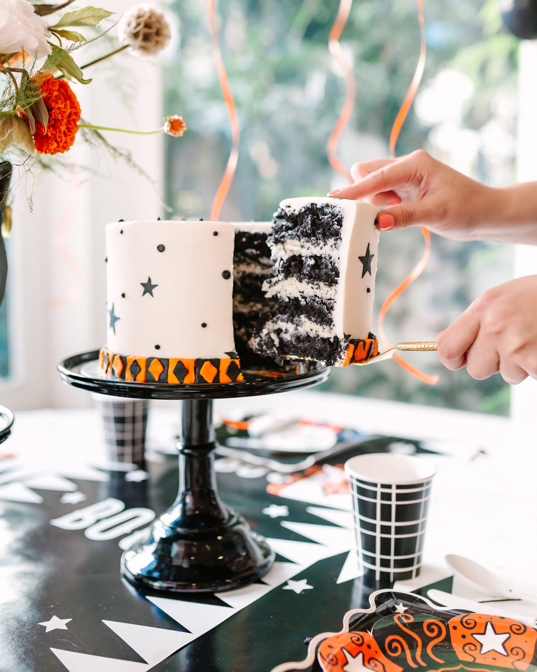 Vintage Halloween cake idea