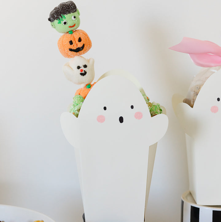SCARY MARSHMALLOW LOLLIPOP Two's Company Candy Bonjour Fete - Party Supplies