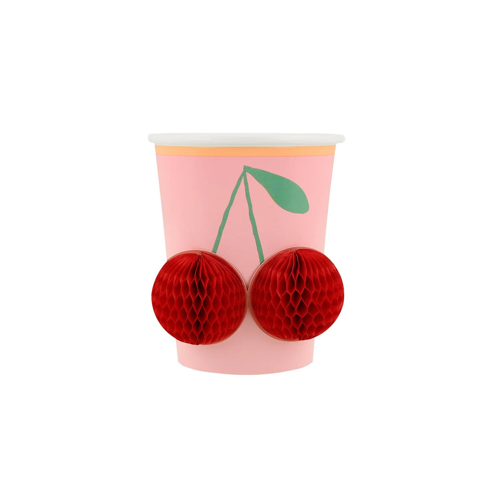 HAPPY ICON CUPS Meri Meri Cups Bonjour Fete - Party Supplies