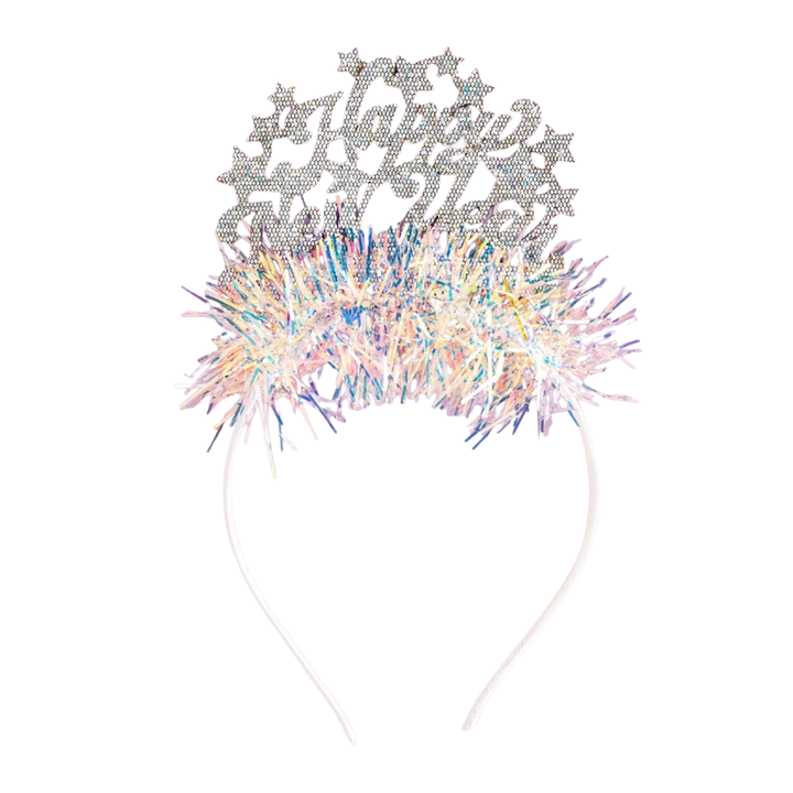 Happy New Year Headband Bonjour Fete Party Supplies New Years Eve Party Supplies