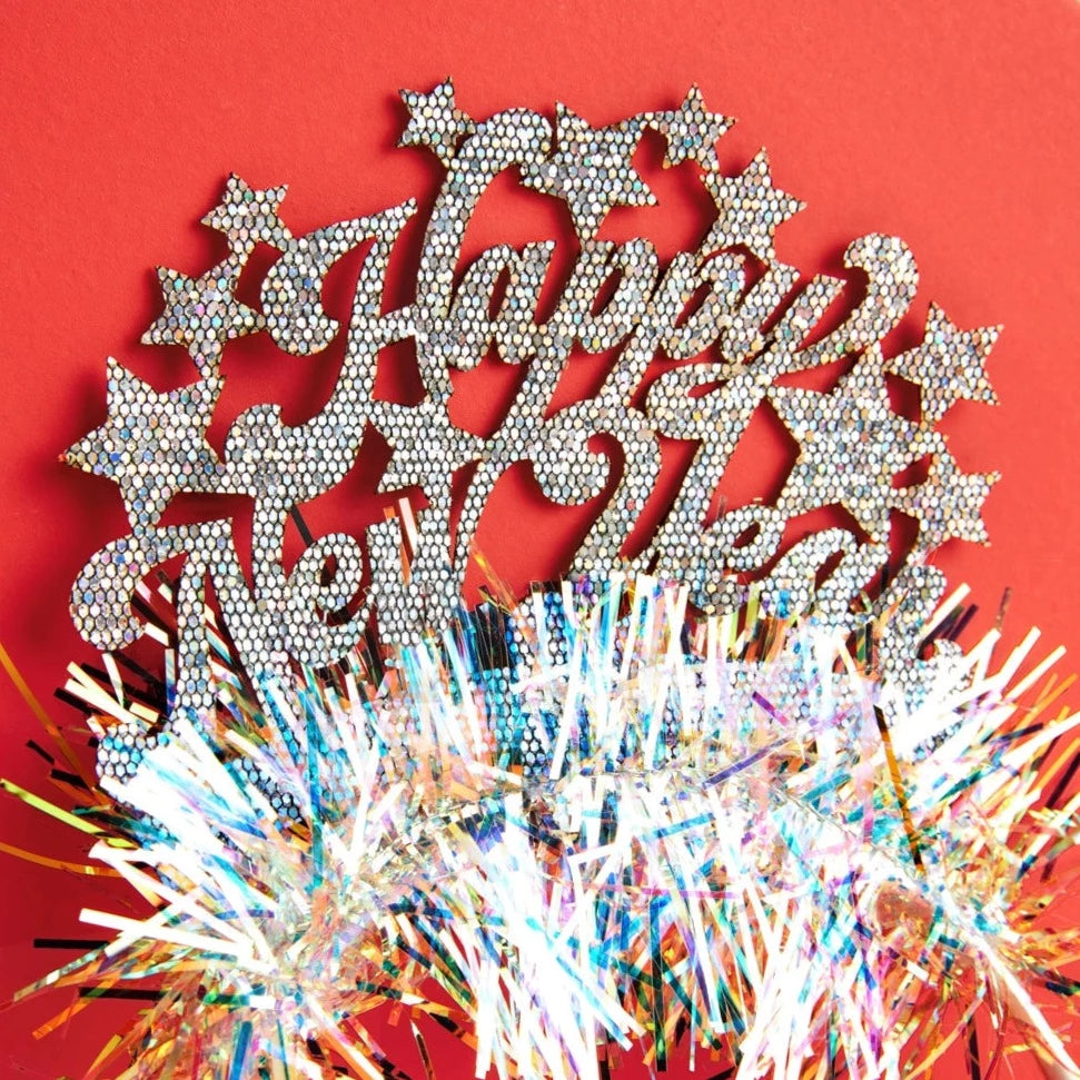 Happy New Year Headband Bonjour Fete Party Supplies New Years Eve Party Supplies