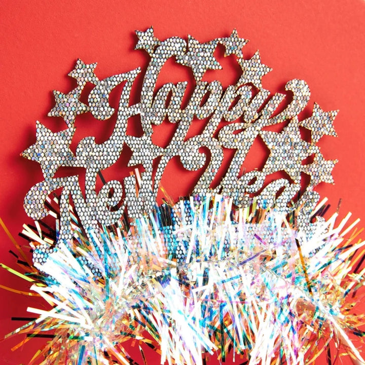 Happy New Year Headband Bonjour Fete Party Supplies New Years Eve Party Supplies