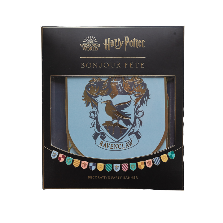 BONJOUR FÊTE X HARRY POTTER HOUSE PRIDE MULTICOLOR DECORATIVE HOGWARTS BANNER Bonjour Fete Bonjour Fete - Party Supplies