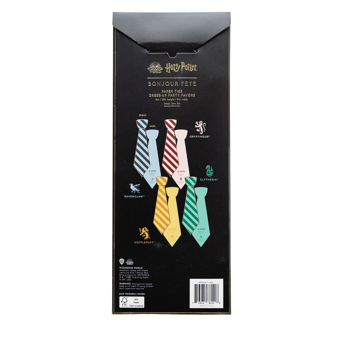 HARRY POTTER X BONJOUR FÊTE HOUSE PRIDE MULTICOLOR HOGWARTS TIES