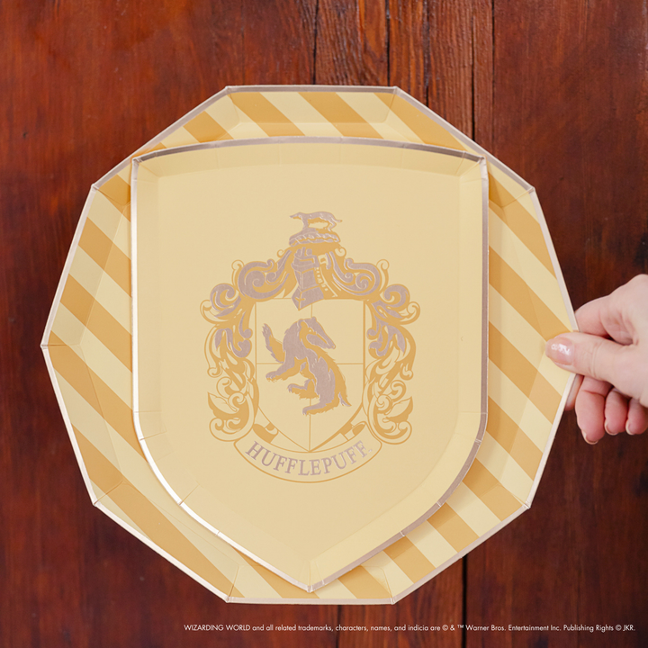 HARRY POTTER X BONJOUR FÊTE HOUSE PRIDE LARGE PLATES Bonjour Fete Plates Bonjour Fete - Party Supplies