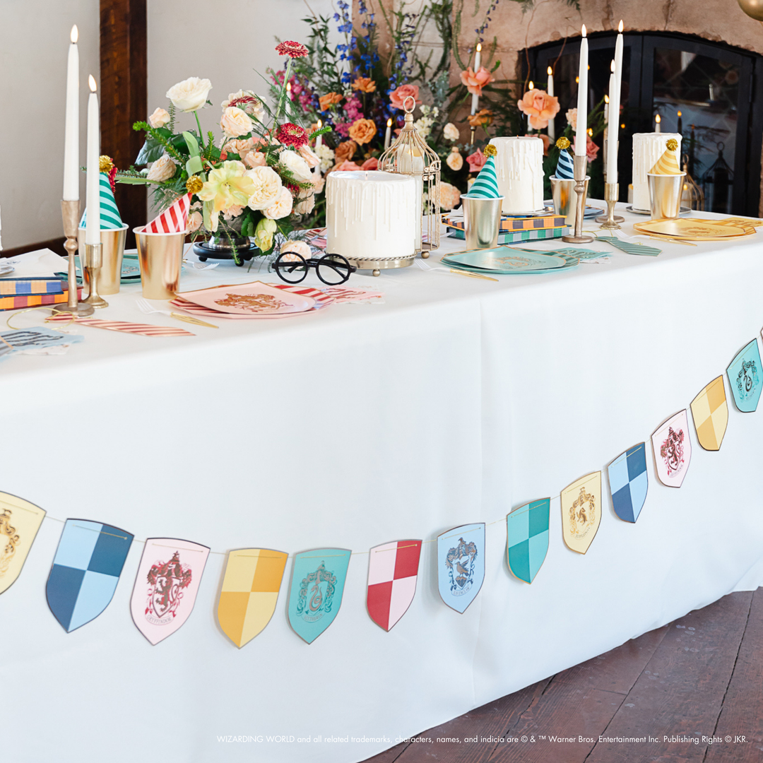 HARRY POTTER X BONJOUR FÊTE HOUSE PRIDE MULTICOLOR DECORATIVE HOGWARTS ...