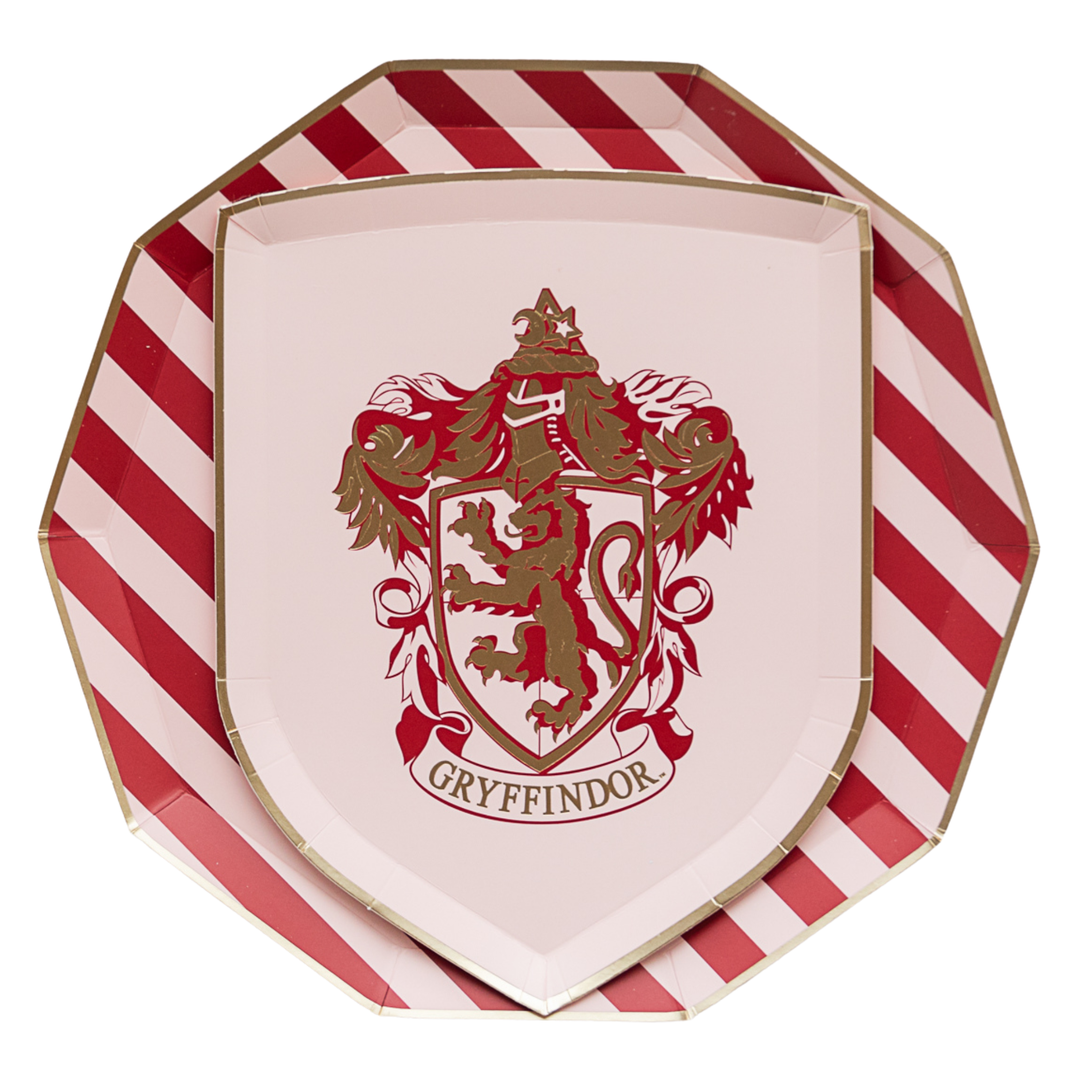 BONJOUR FÊTE X HARRY POTTER HOUSE PRIDE SMALL PLATES Bonjour Fête Plates Bonjour Fete - Party Supplies