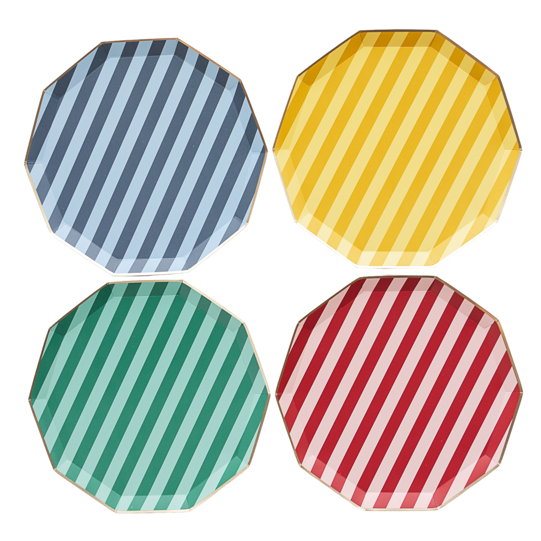 HARRY POTTER X BONJOUR FÊTE HOUSE PRIDE LARGE PLATES Bonjour Fete Plates Bonjour Fete - Party Supplies