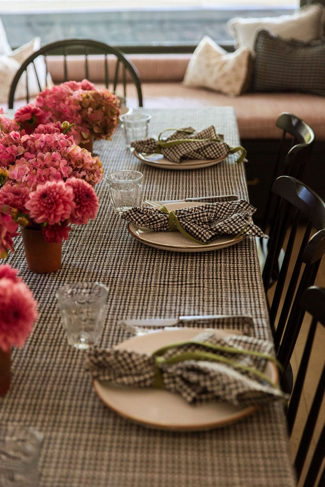 Soho Black Napkins
