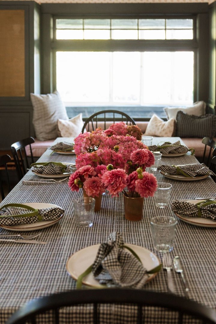 Soho Black Tablecloth