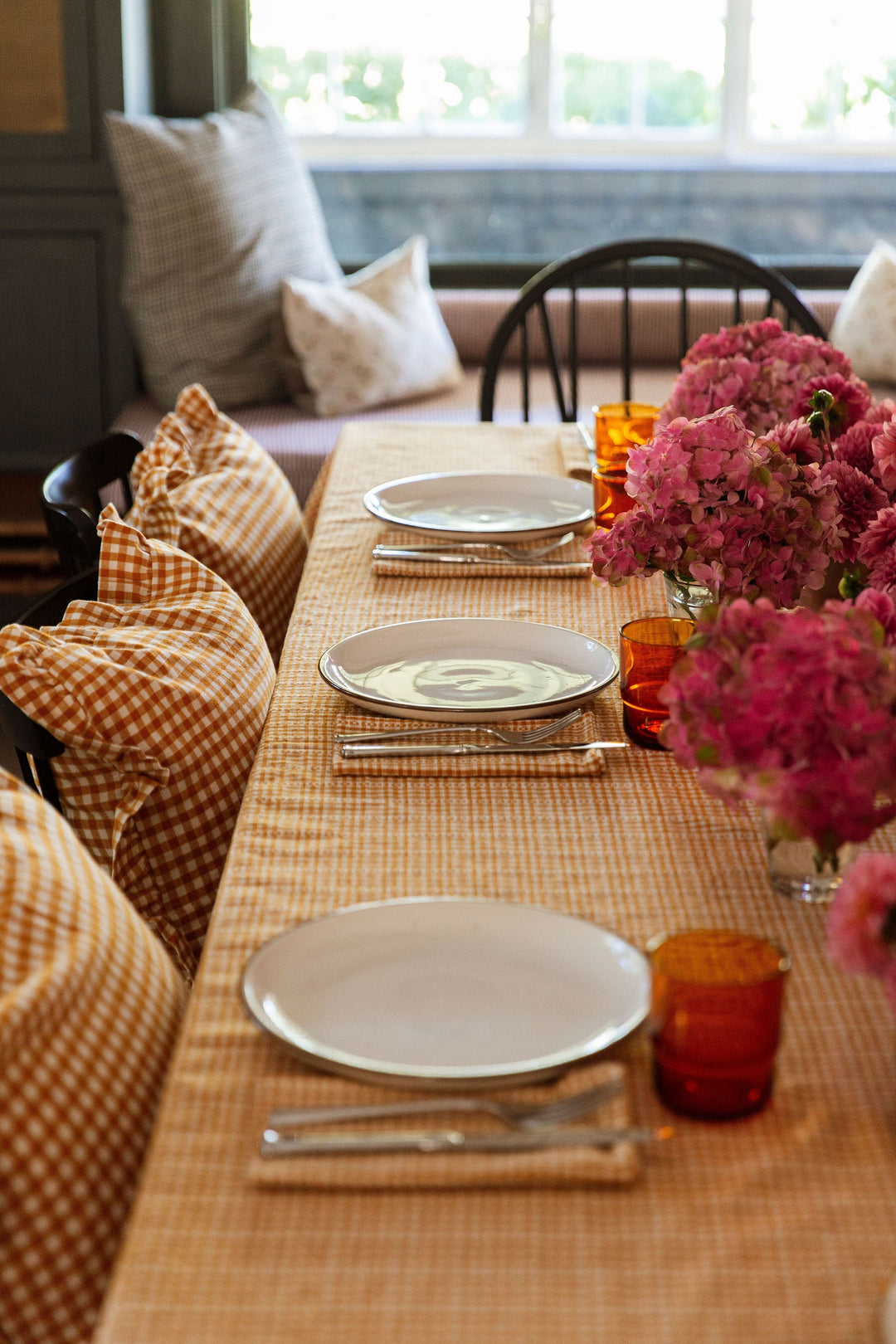 SOHO - Goldenrod Tablecloth Heather Taylor Home variable SOHO - Goldenrod Tablecloth Bonjour Fete - Party Supplies