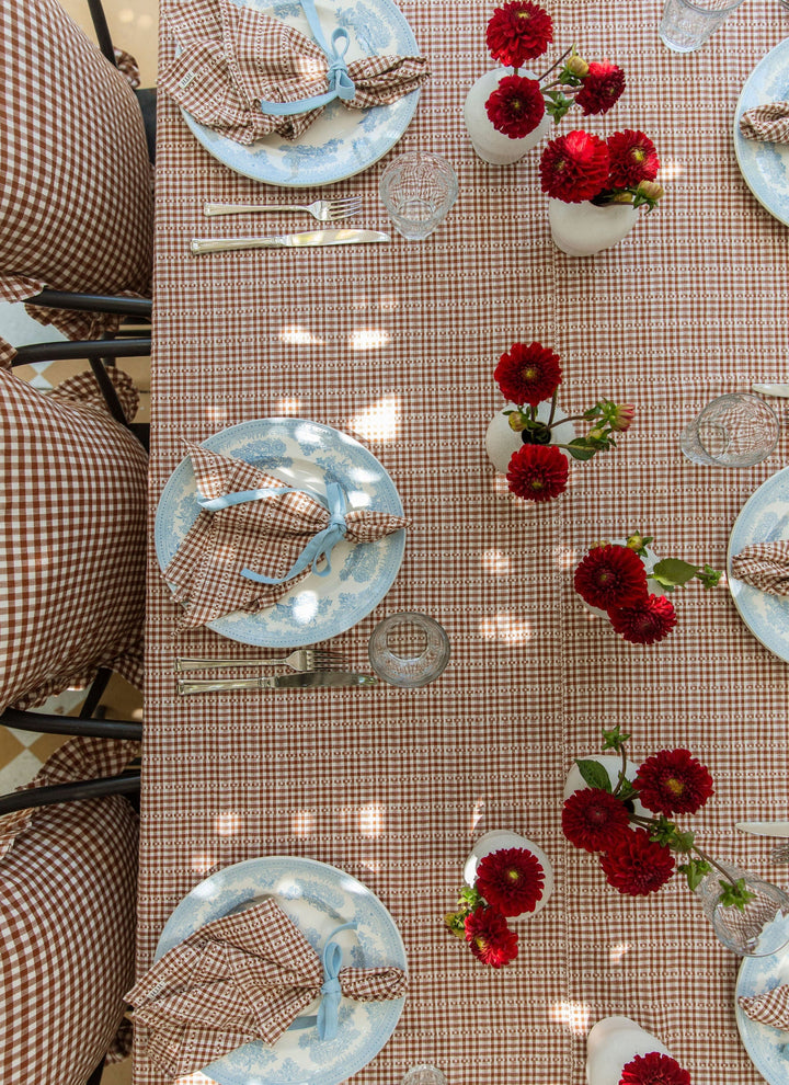 SOHO - Nutmeg Napkins Heather Taylor Home simple SOHO - Nutmeg Napkins Bonjour Fete - Party Supplies