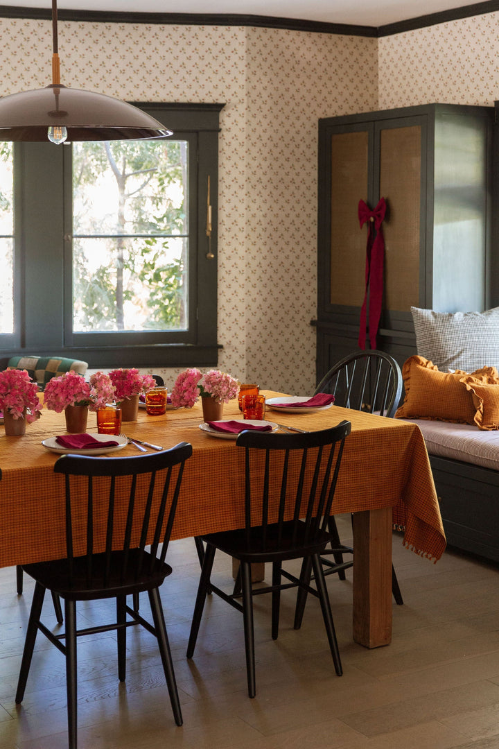 SOHO - Two Toned Amber Tablecloth Heather Taylor Home variable SOHO - Two Toned Amber Tablecloth Bonjour Fete - Party Supplies