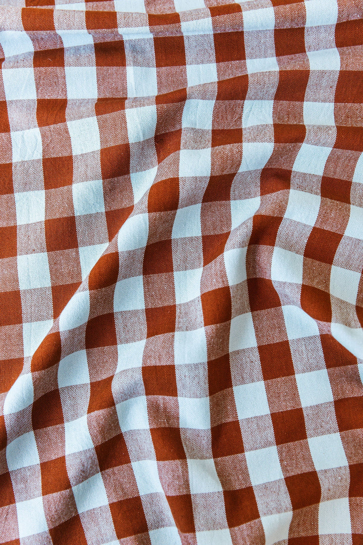 CANDY GINGHAM - Blue Tablecloth Heather Taylor Home variable CANDY GINGHAM - Blue Tablecloth Bonjour Fete - Party Supplies