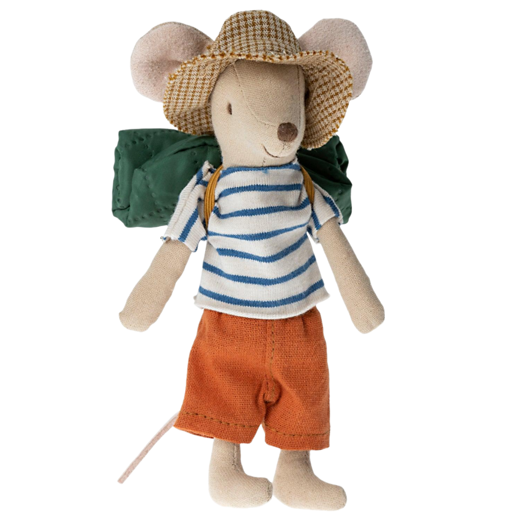 HIKER MOUSE Maileg USA Mice Bonjour Fete - Party Supplies