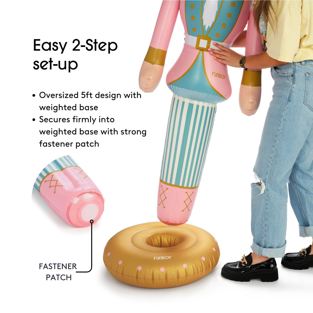 Inflatable Nutcracker Funboy Holiday Decor Bonjour Fete - Party Supplies