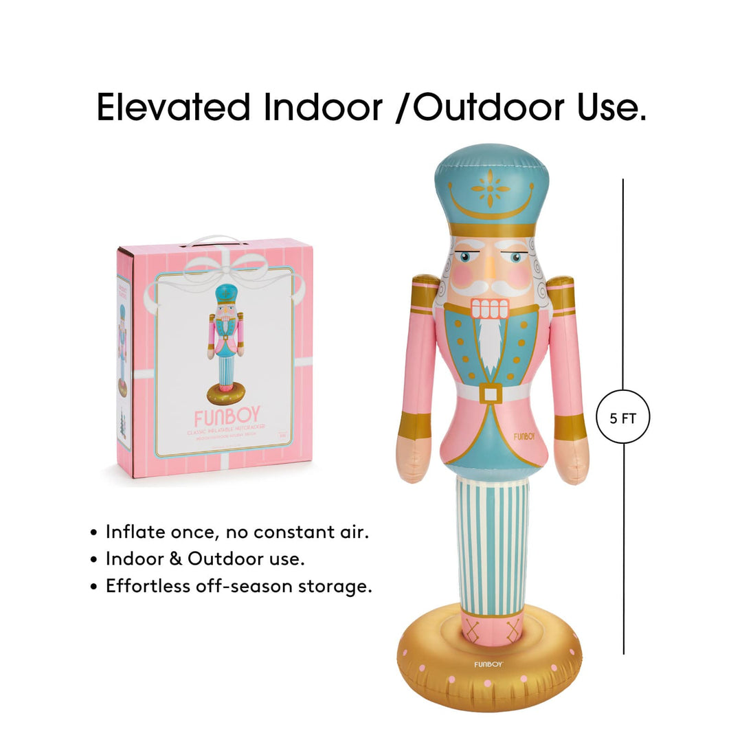 Inflatable Nutcracker Funboy Holiday Decor Bonjour Fete - Party Supplies