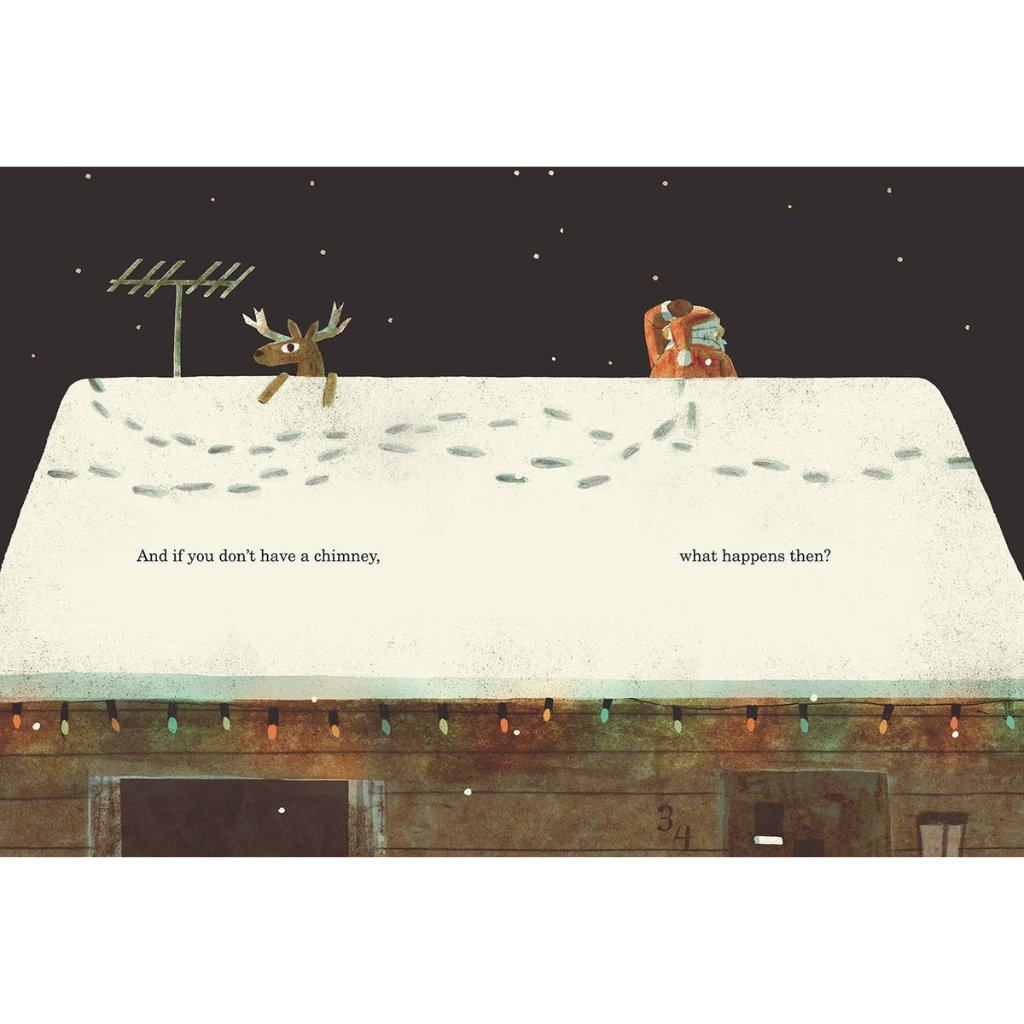 HOW DOES SANTA GO DOWN THE CHIMNEY? Penguin Random House LLC Holiday Toys & Books Bonjour Fete - Party Supplies