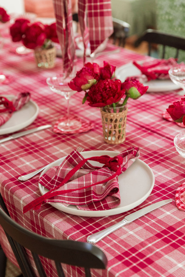 ROSEHILL PLAID - Tablecloth Heather Taylor Home variable ROSEHILL PLAID - Tablecloth Bonjour Fete - Party Supplies