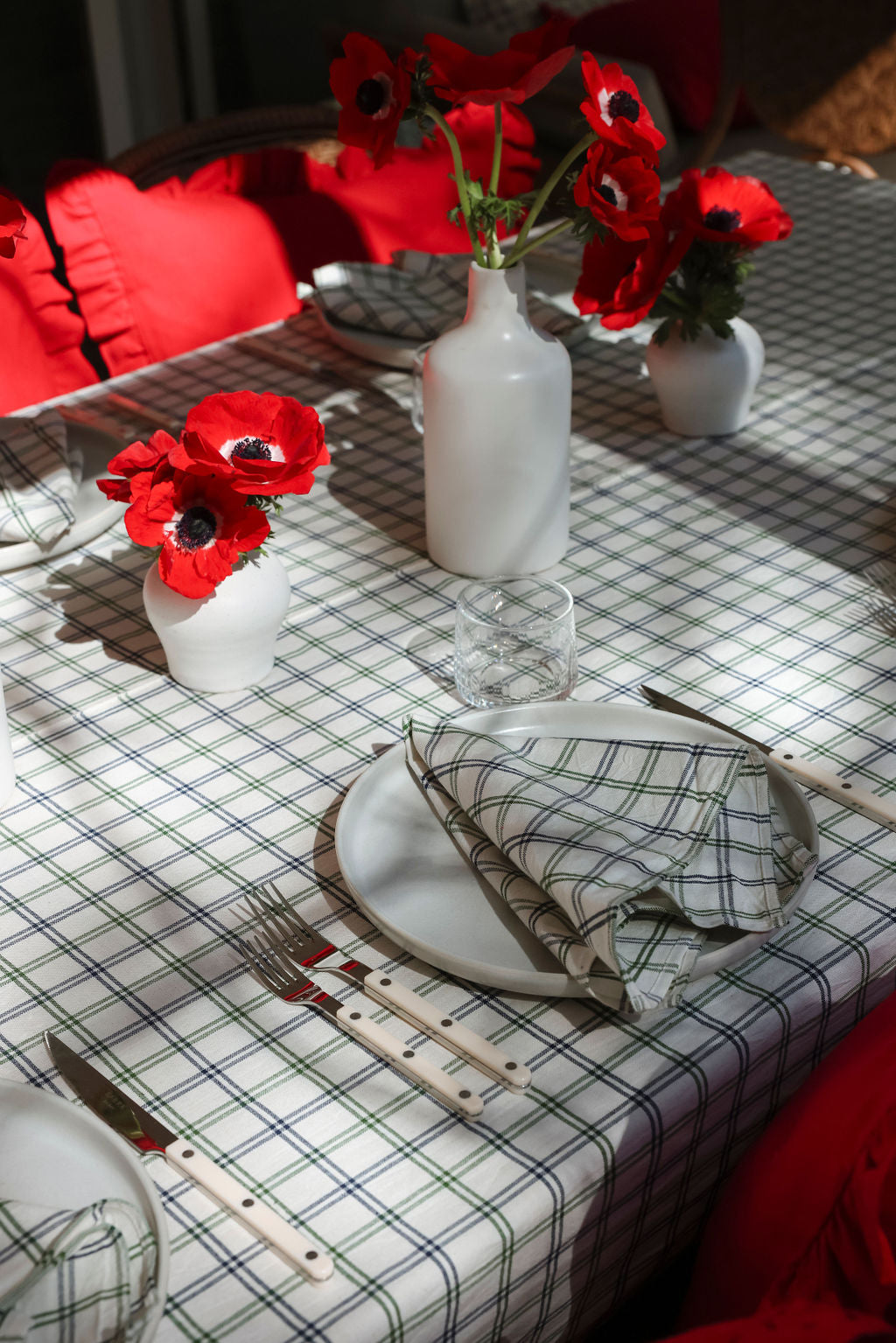 Mayfair Plaid Hunter Napkins
