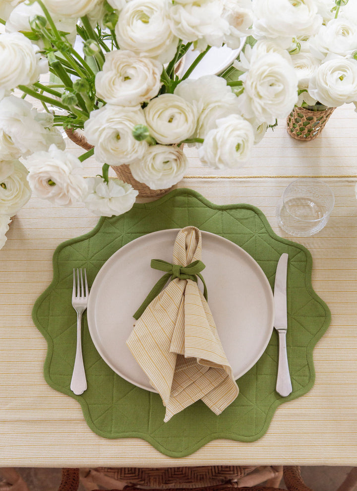 Goldie Stripe Butter Napkins