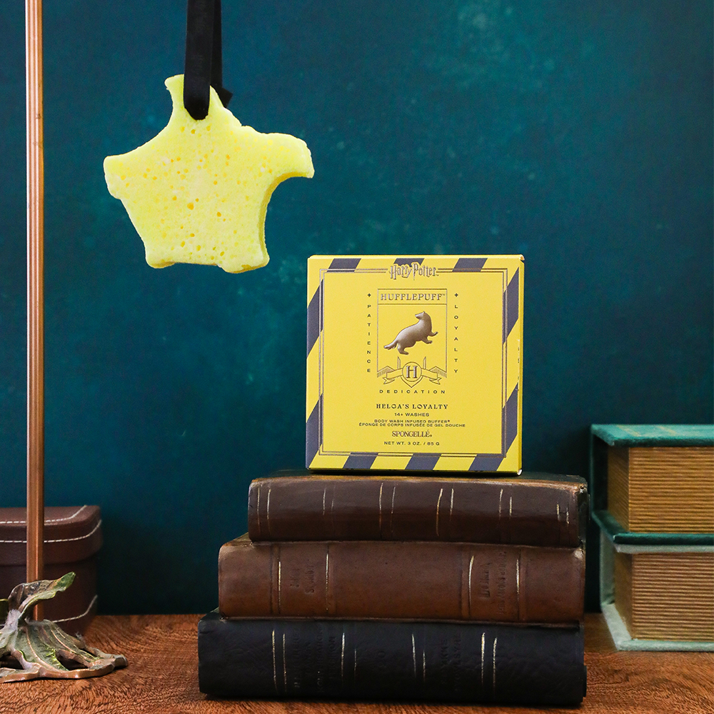 Hufflepuff™ Helga's Loyalty Buffer | Harry Potter™ Collection Spongellé Body Wash Infused Buffer Hufflepuff™ Helga's Loyalty Buffer | Harry Potter™ Collection Bonjour Fete - Party Supplies